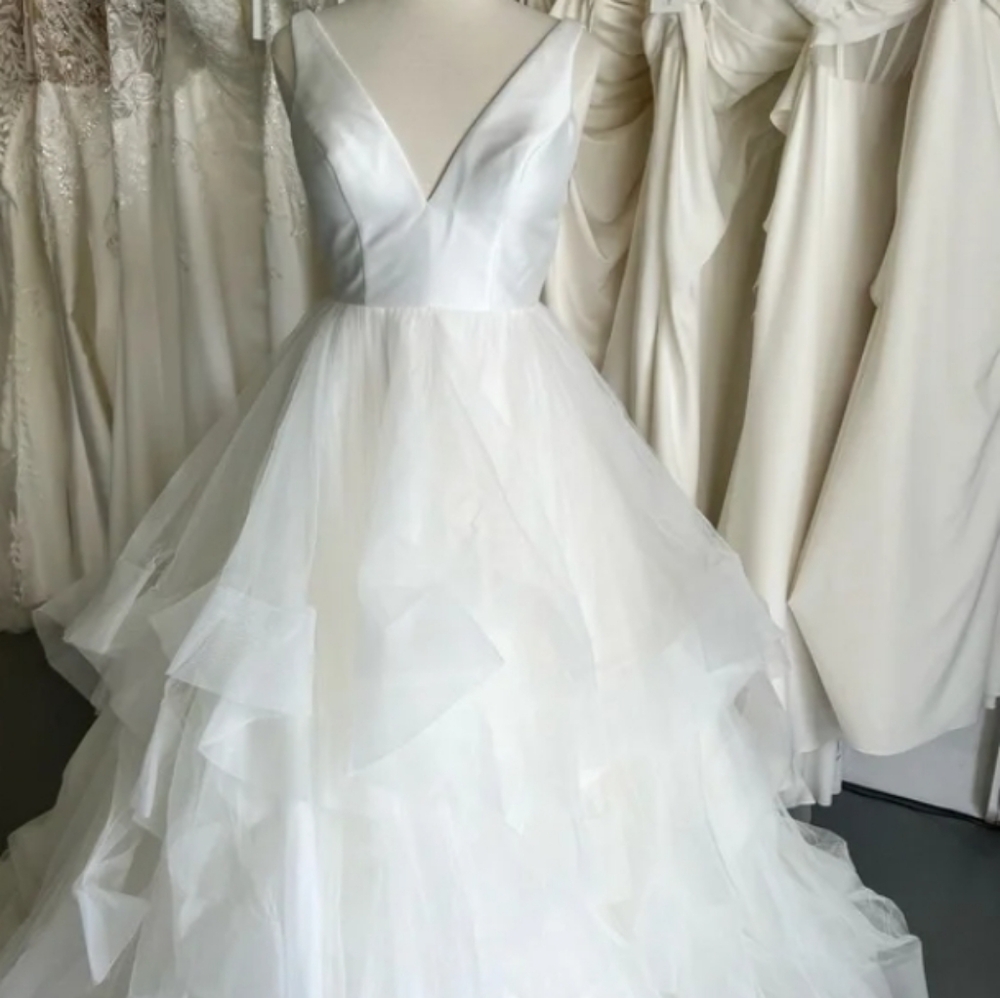 Mid length dress wedding party